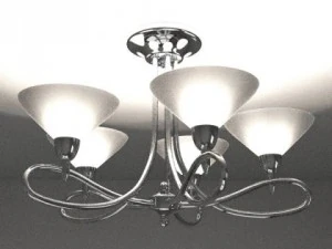 plafonnier 12 Modèle 3D