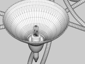 plafonnier 12 Modèle 3D