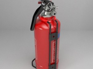 fire extinguisher  vehicle or household 3D 模型