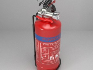 fire extinguisher  vehicle or household 3D 模型