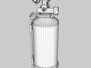 fire extinguisher  vehicle or household 3D 模型