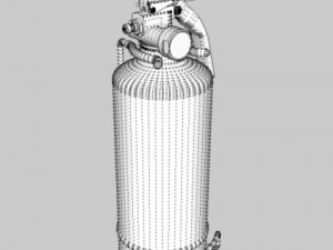 fire extinguisher  vehicle or household 3D 模型