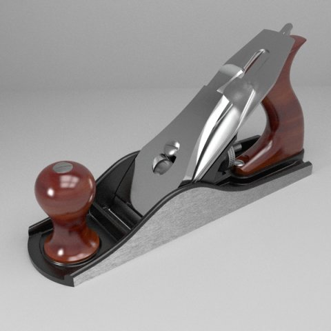 woodworking plane Modèle 3D .c4d .max .obj .3ds .fbx .stl .blend 