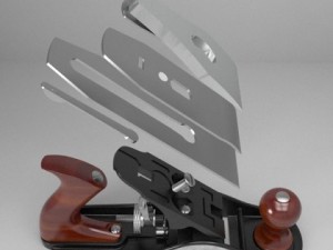 woodworking plane Modèle 3D