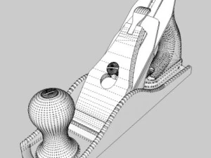 woodworking plane 3D Model