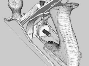 woodworking plane 3D Model