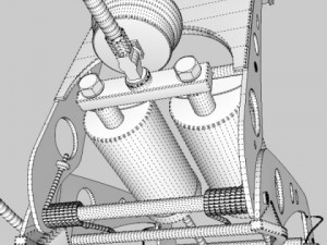foot pump Modèle 3D