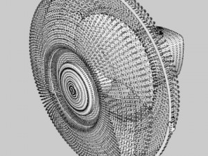 freestanding fan 3Dモデル