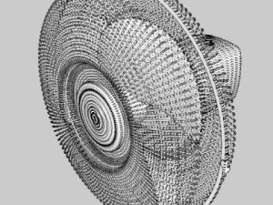 freestanding fan 3D Model