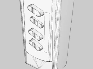freestanding fan 3D Model