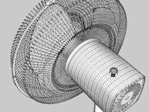 freestanding fan 3Dモデル