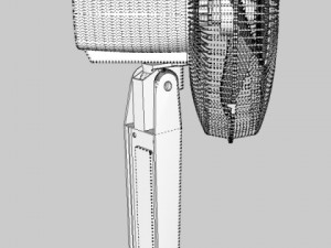 freestanding fan 3Dモデル