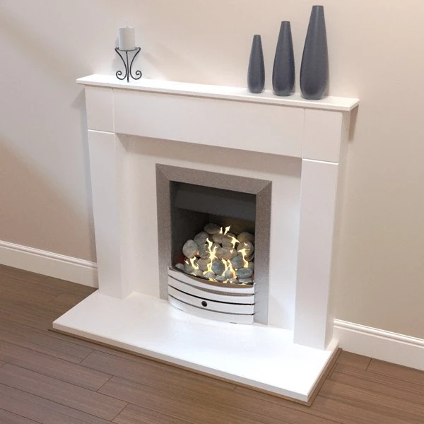 contemporary fireplace 3D Model .c4d .max .obj .3ds .fbx .stl .blend
