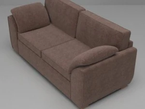 sofa  armchair set 3D Model