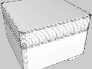 sofa  armchair set 3D Model