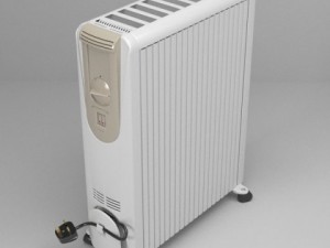 portable heater 3D Модель