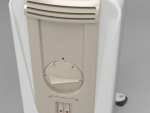 portable heater 3D Модель