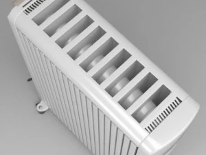 pemanas portabel Model 3D