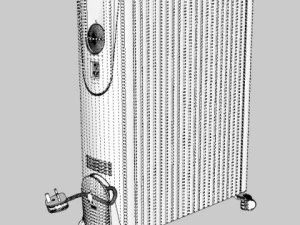 pemanas portabel Model 3D