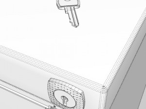filing cabinet 3D-Modell
