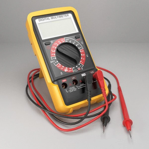 digital multimeter 3D Model .c4d .max .obj .3ds .fbx .stl .blend 
