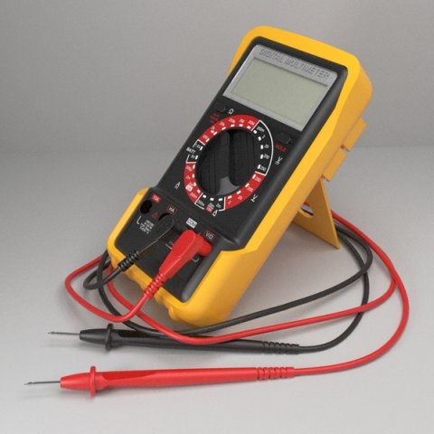 digital multimeter 3D Model in Tools 3DExport