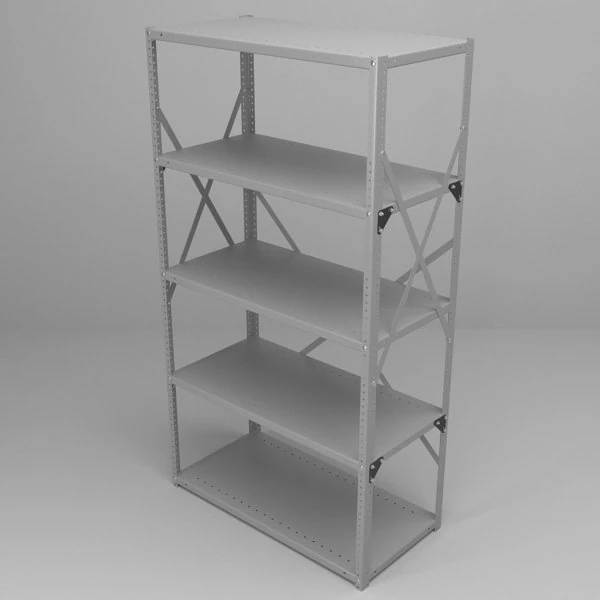 office racking 3D Model .c4d .max .obj .3ds .fbx .stl .blend 
