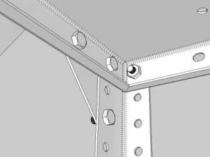 office racking 3D Model