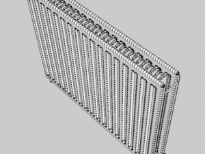 radiator pack 3D 模型