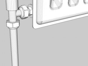 radiator pack 3D 模型