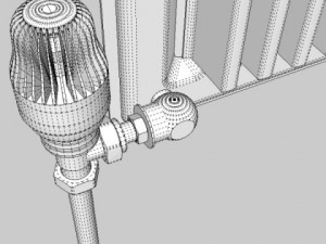 radiator pack 3D 模型