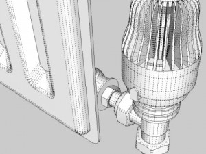 radiator pack 3D 模型