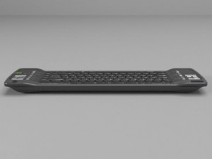 media center keyboard Modelo 3D