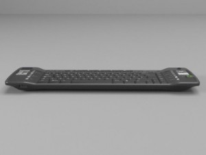 media center keyboard Modelo 3D