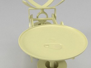 kitchen balance scales 3D मॉडल