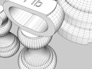kitchen balance scales 3D Model