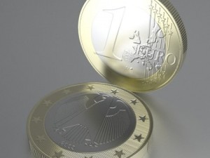 german euro coins 3D Model