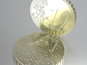 french euro coins 3D Model