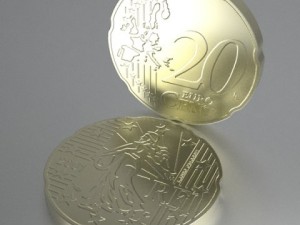 french euro coins 3D Model