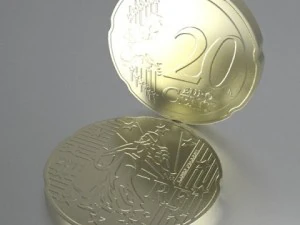 french euro coins 3D Model