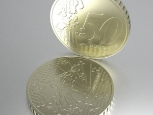 french euro coins 3D Model