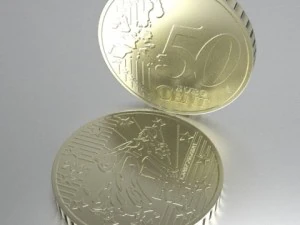 french euro coins 3D Model