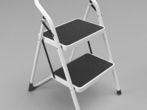 folding steps  step stool 3D Модель