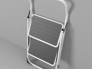folding steps  step stool 3D Model