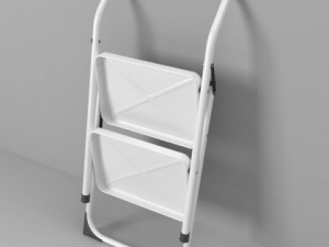folding steps  step stool 3D Model