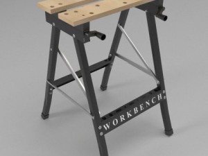 folding workbench 3D Модель