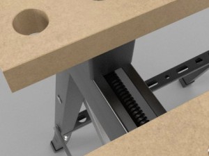 folding workbench 3D Модель