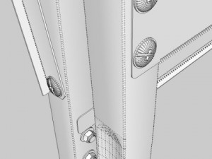 folding workbench 3D Модель