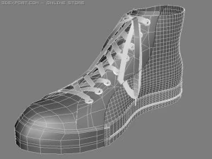 converse keds 3D Model