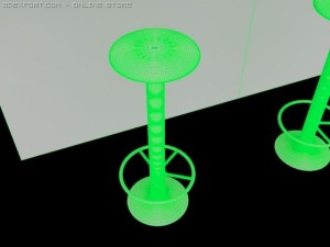 bar stand 3D Model